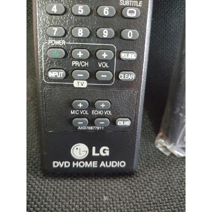[Expert] REMOT MINI HIFI COMPO 3 DISK LG ORI DAN BARU AKB70877911