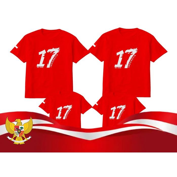 Termurah Kaos 17 Agustus Grab/Gosend