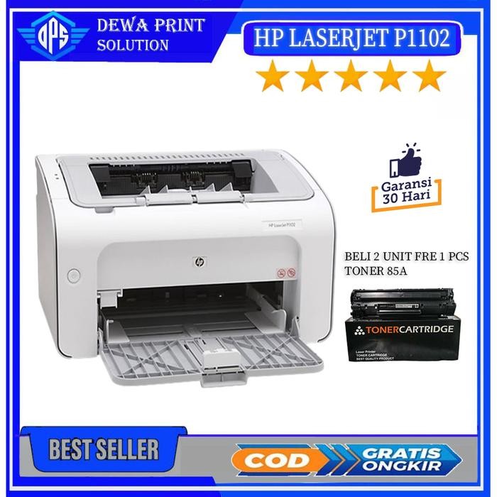 Printer Hp Laserjet P1102 P 1102 Toner 85A Pasti Ori
