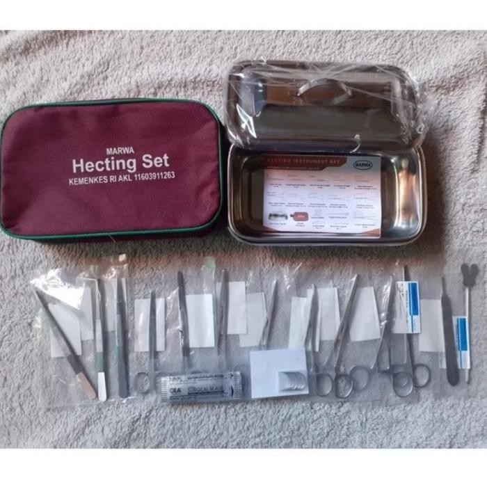 Hecting Set Marwah/Set Alat Jahit Kedokteran