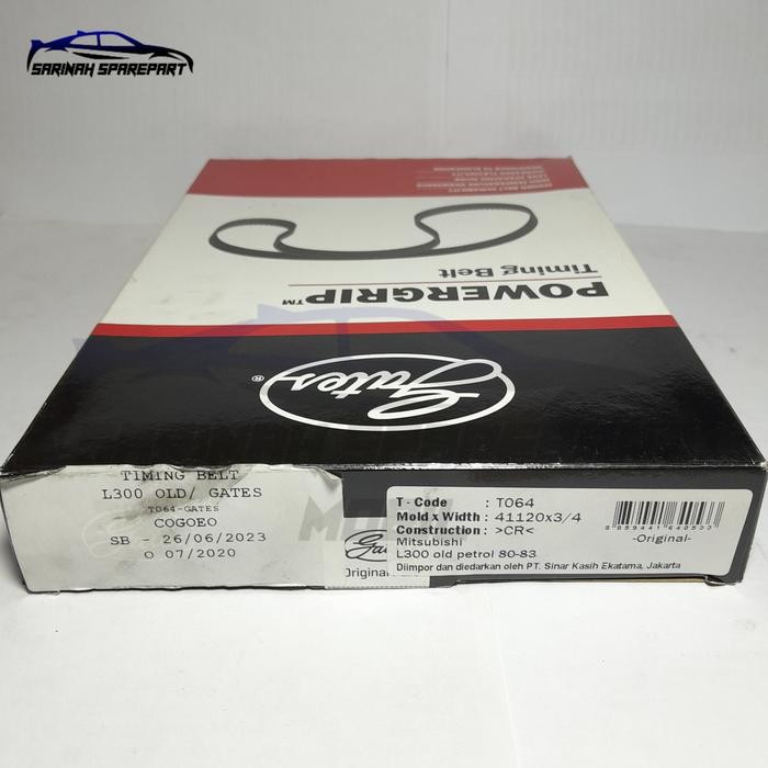 Langsung diproses Timing Belt L300 Bensin merk Gates
