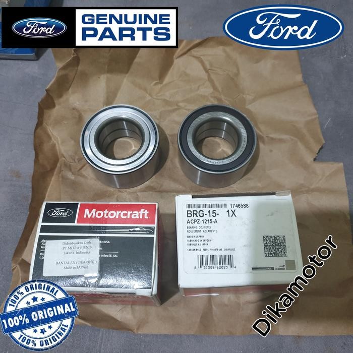 bearing roda depan ford fiesta original