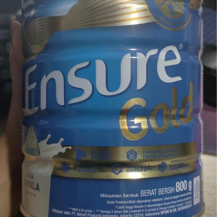 

New ENSURE 800 GRAM SUSU NUTRISI DEWASA RENDAH LAKTOSA
