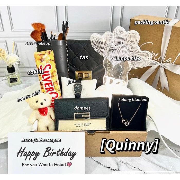 

[Jewelry] Kado Ulang Tahun Cewek Hampers Gift Box Hadiah Perempuan Wanita Cewe Hari Raya Birthday