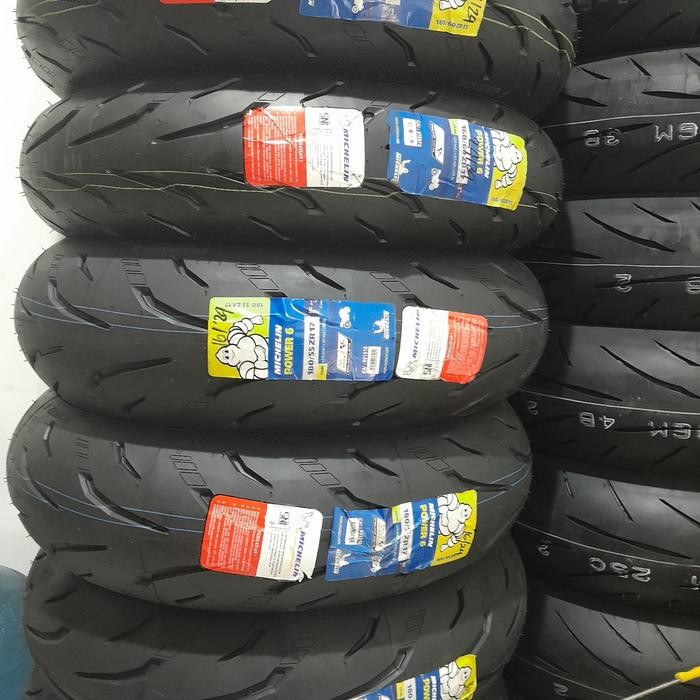 Cuci Gudang Michelin Pilot Road 6 Ban Motor Sport 120/70 160/60 180/55 Ring 17