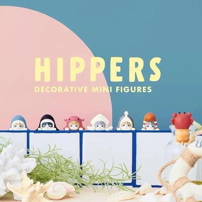 Igoods.Rose Sonny Angel Hippers Looking Back Mini Figures Animal Series Blind Box Random Handphone