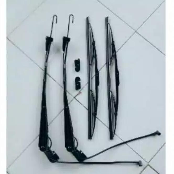 wiper arm batang wiper canter plus karet wiper 1set