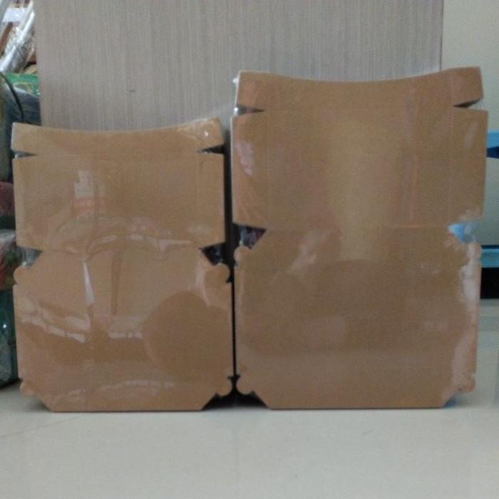 Baha - Lunch Box Coklat/Kotak Nasi Coklat/Kotak Nasi Menteng/Kotak Kraft