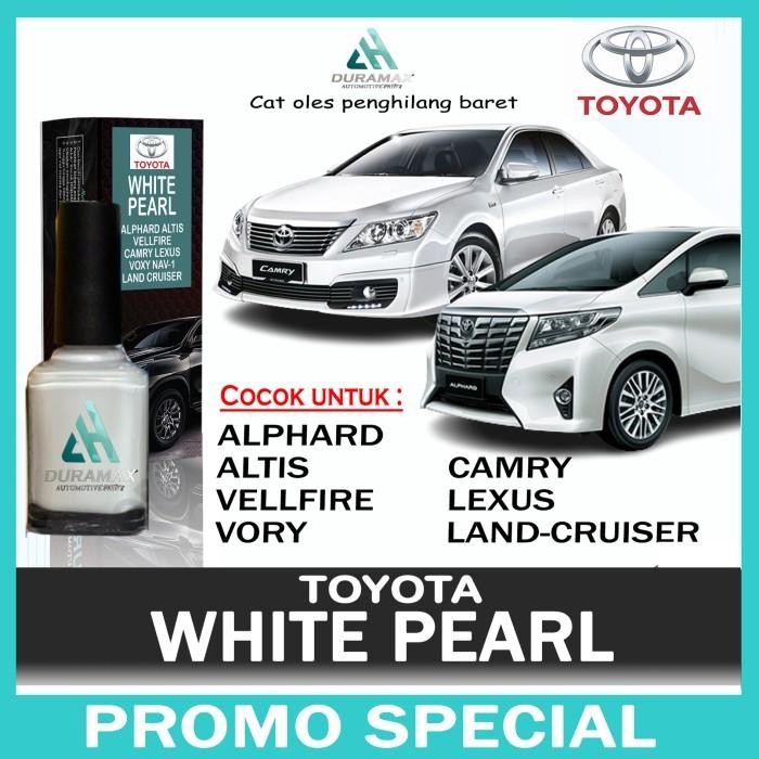 TOYOTA WHITE PEARL CAT OLES PUTIH MUTIARA CAMRY ALPHARD VOXY VELLFIRE