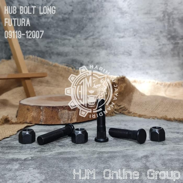 HUB BOLT LONG - BAUT RODA PANJANG FUTURA / CARRY / ST100 / EXTRA / APV