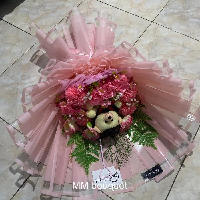 Buket Wisuda Premium Besar,Buket Wisuda Jumbo-Buket Wisuda Cowok Buket Wisuda Cewek