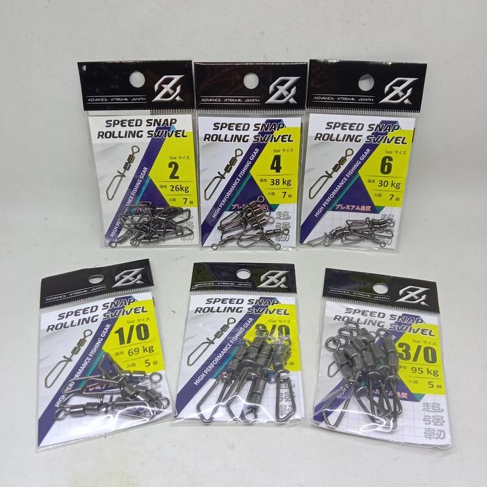 Speed snap Rolling swivel