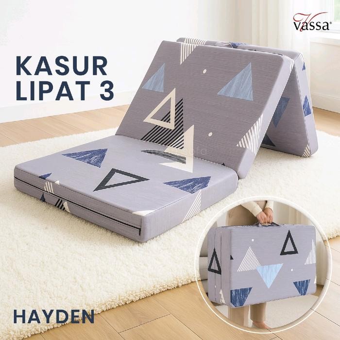 NEW Kasur Lipat 3 Kasur Busa Extra Bed 180x80cm By Vassa Bedding Furniture