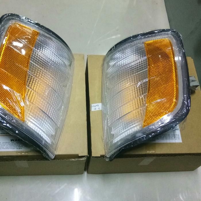 Lampu Sein Model USA Putih Kuning W124