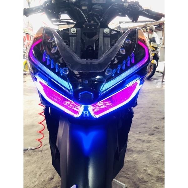 LAMPU DEPAN VARIO 125/150 NEW LAMPU ALIS RGB SEIN RUNNING LED DRL