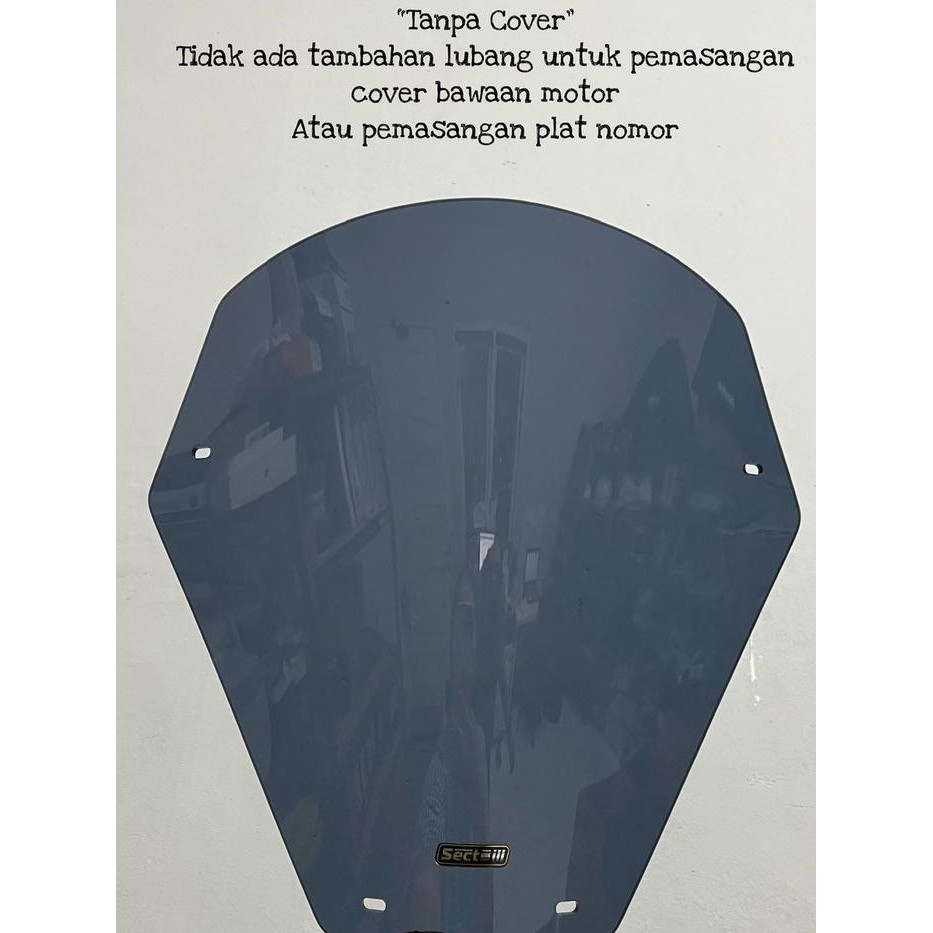 Windsheld Sectbill Xmax Connected Neo Aksesoris Motor