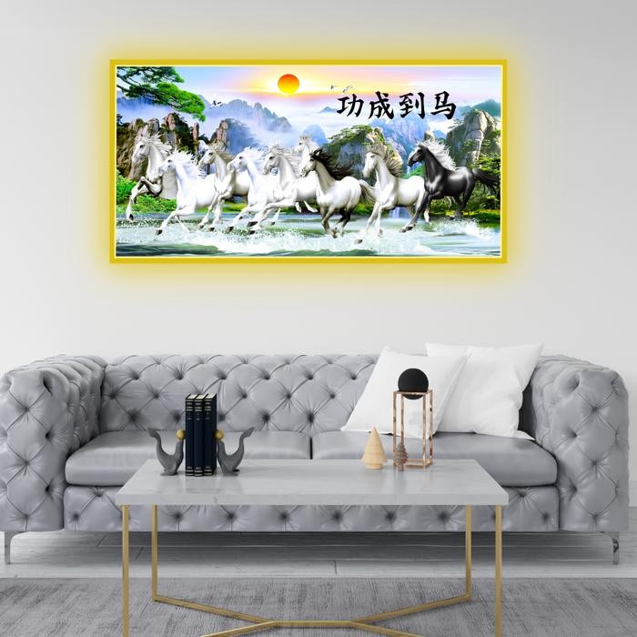 Lanrose Lukisan Porcelain Diamond Kuda - 2