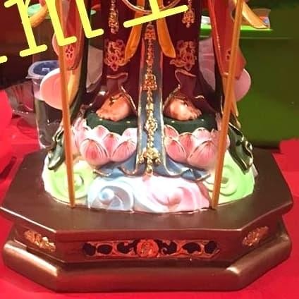 Patung Dewi Kwan Im Tangan Seribu Berdiri Fiber 19In Taiwan