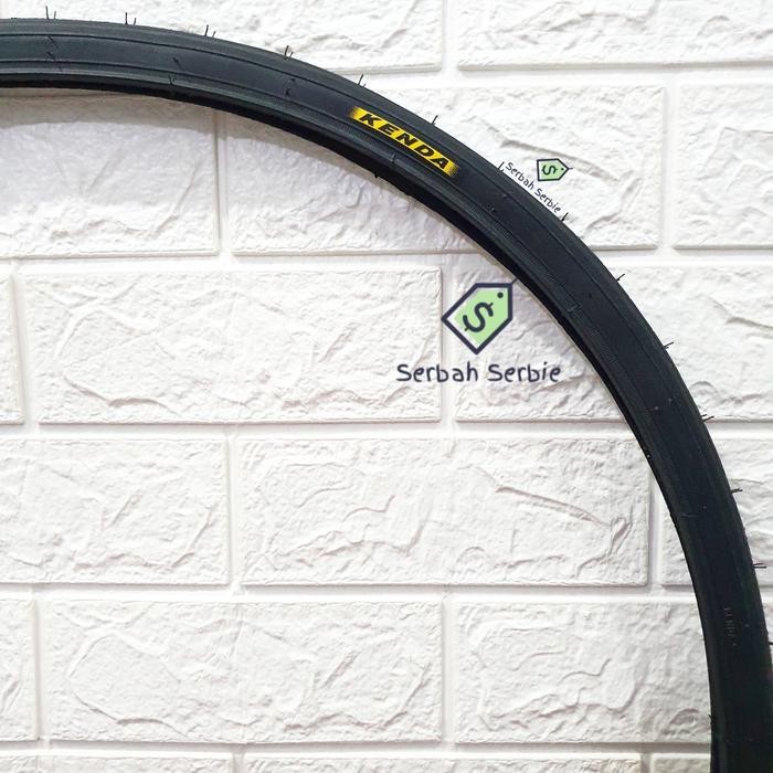 BAN LUAR SEPEDA 700X25C KENDA BALAP FIXXIE 700X25 700 X 25 25C HITAM ROAD BIKE