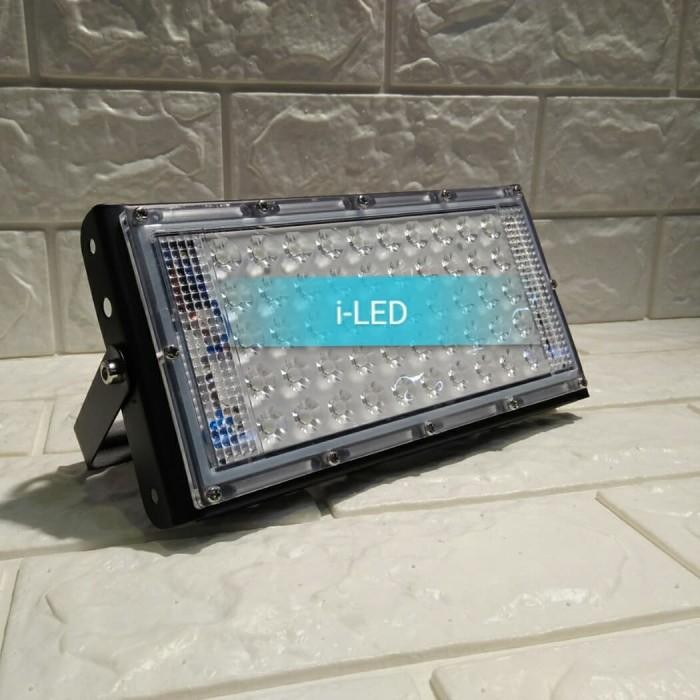 [Expert] Lampu Tipis LED 50watt IP65 Kap Sorot Lapangan Parkir Panggung