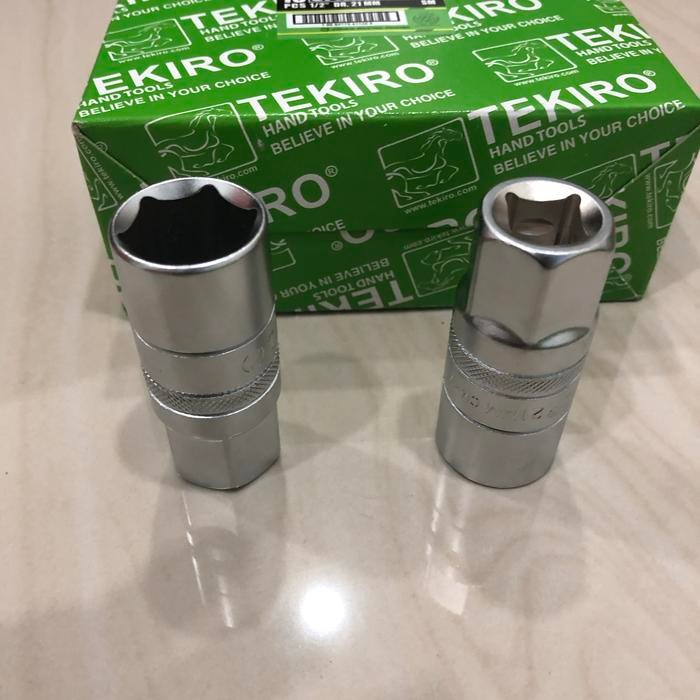 Mata sok mata shock kunci roda ban shock busi 21 mm tekiro asli