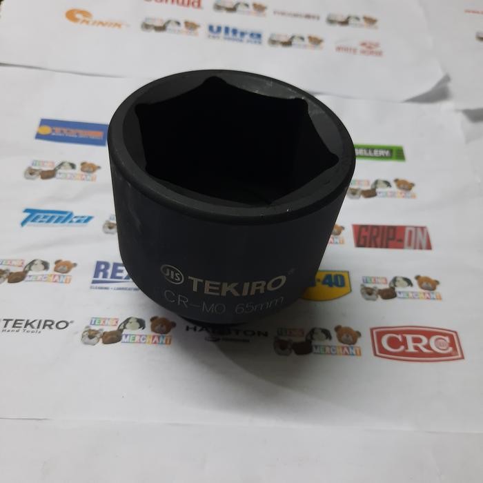 MATA SOK HITAM tekiro 3/4 65MM KUNCI SOCK SHOCK IMPACT BERAT 65 MM