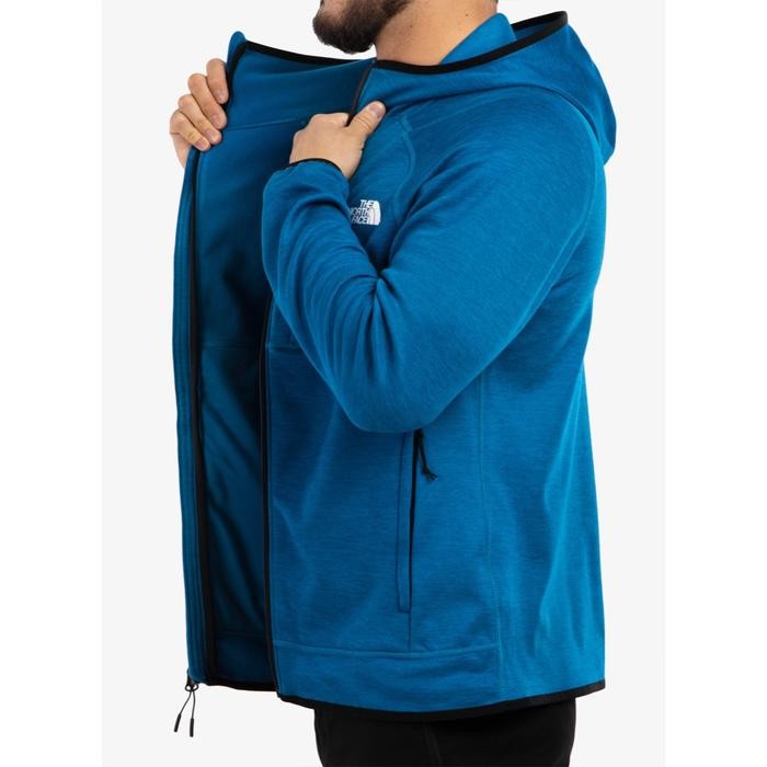 Promo The North Fac*E Canyonlands Full-Zip Hooded Blue Jacket Windproof Waterproof Hoodie Jacket Tnf