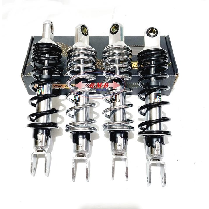 Shockbreker Aerox Nouvo 280Mm Skok Belakang Yamaha Aerox Nouvo Ukuran 280Mm Motorcycle