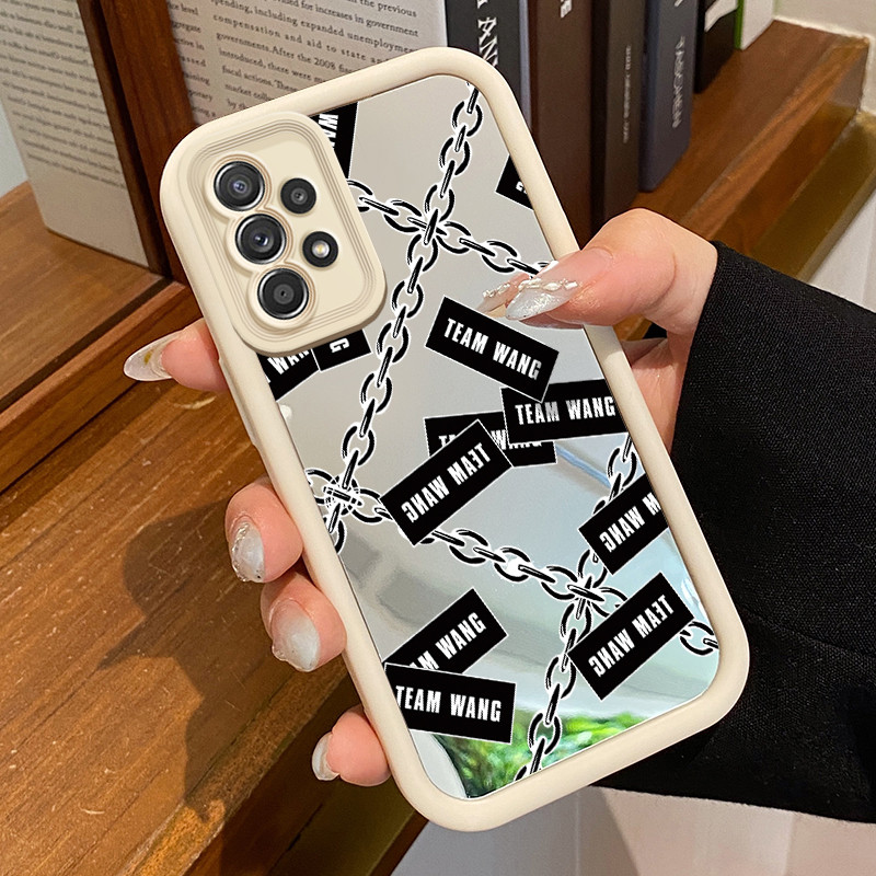 Casing Hp Untuk Samsung Galaxy A52 4G A52 5G A52s 5G A71 A72 A73 5G Case Casing pola Rantai Kasing H