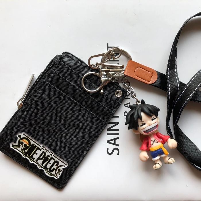 

ID card holder ONE PIECE/Money slot/dompet kartu 5 slot/lanyard/name t