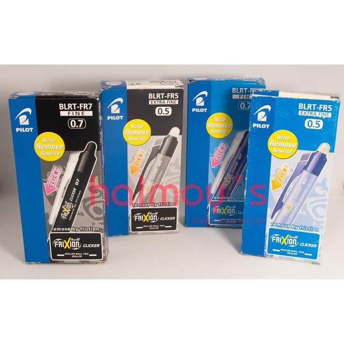 

PULPEN CAIR / GEL PILOT FRIXION CLICKER ( TINTA BISA DIHAPUS )