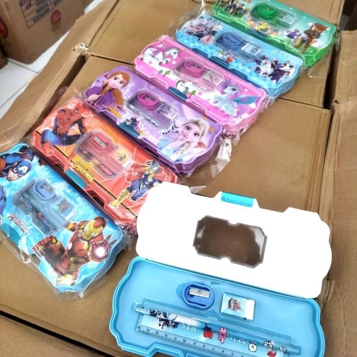 

tempat pensil/kotak pensil/studi set 1002 Montana Johar Market