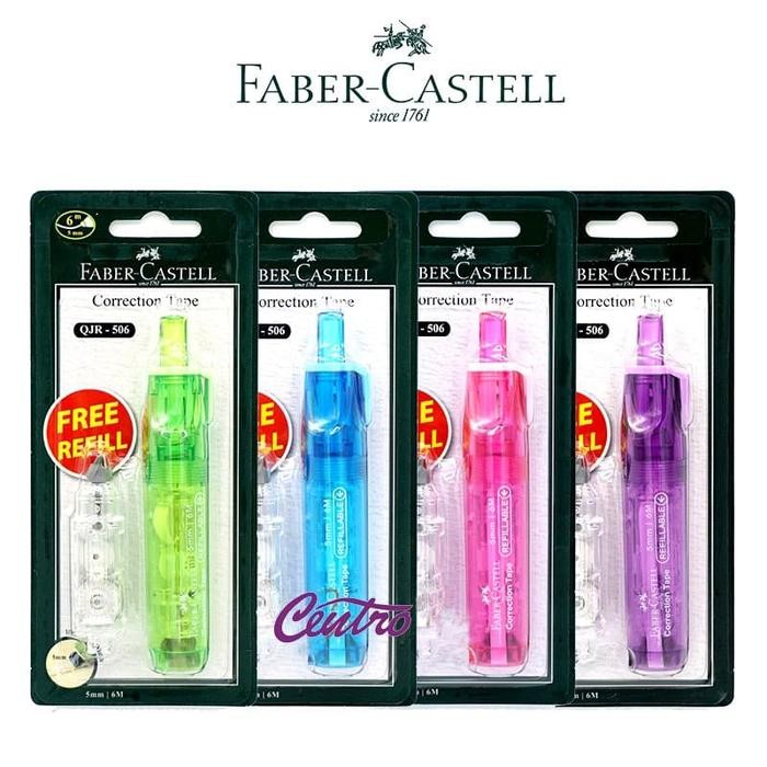 

Faber Castell Correction Tape QJR-506 + Refill