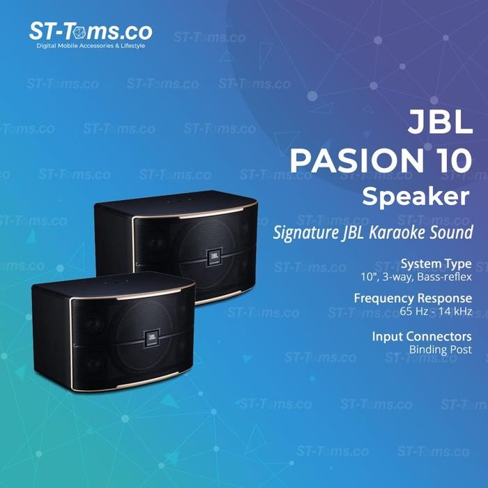 JBL Pasion 10 Pasion10 Passion 10 Speaker Karaoke Full-Range 10 Inch Pasive Speaker Entertaiment