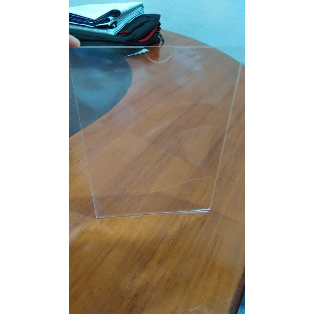 

Acrylic tempat kertas A5 tekuk 2mm 21x15 cm Bp bowo