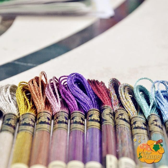 

Benang Sulam DMC Metallic - Jewel Effects - 3gr