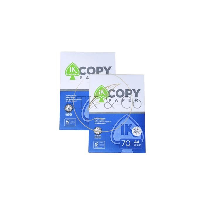 

Kertas HVS A4 70gr IK Copy Paper - Kertas Fotocopy Putih A4 70gsm