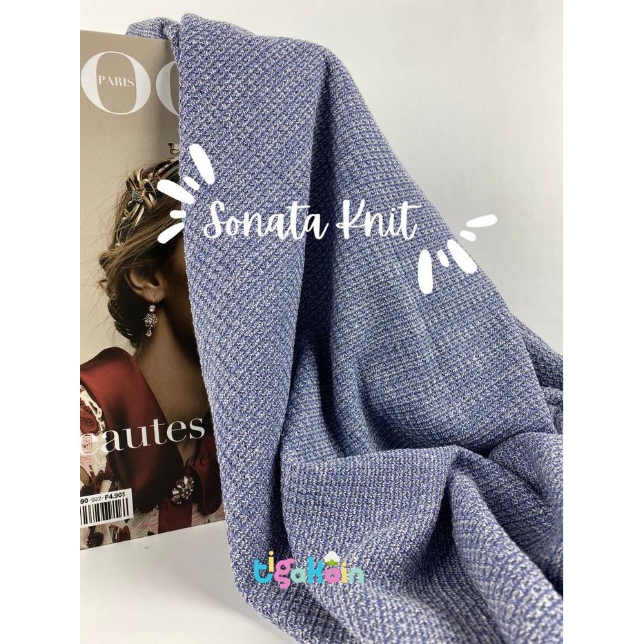 

0.5 Kilogram Kain Sonata Knit Bahan Knit Premium
