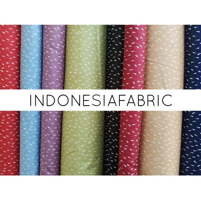 

Kain bahan Katun Jepang Tokai senko motif Comma