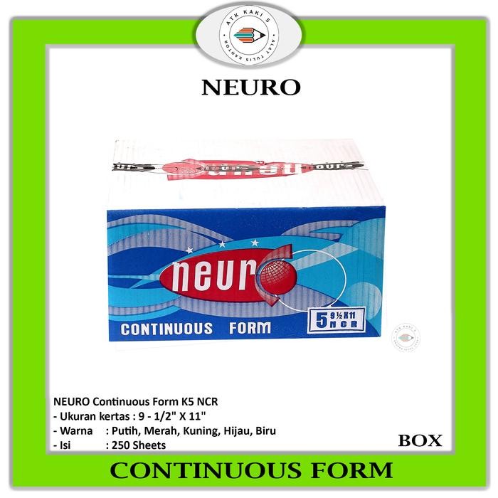 

Continous Form 91/2 x 11 5 Ply ( K5 Neuro ) NCR / Kertas Komputer