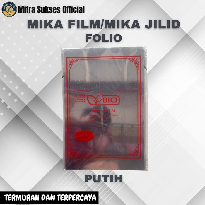 

MIKA FILM / MIKA JILID BIO WARNA BENING 1 PACK (100 lembar) Stationery