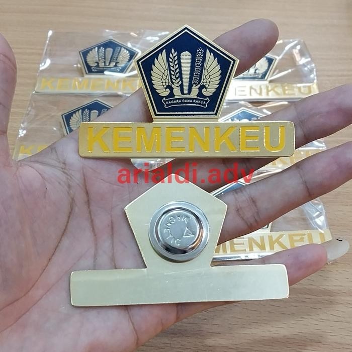 

Pin KEMENKEU RI magnet pin kementrian keuangan magnet