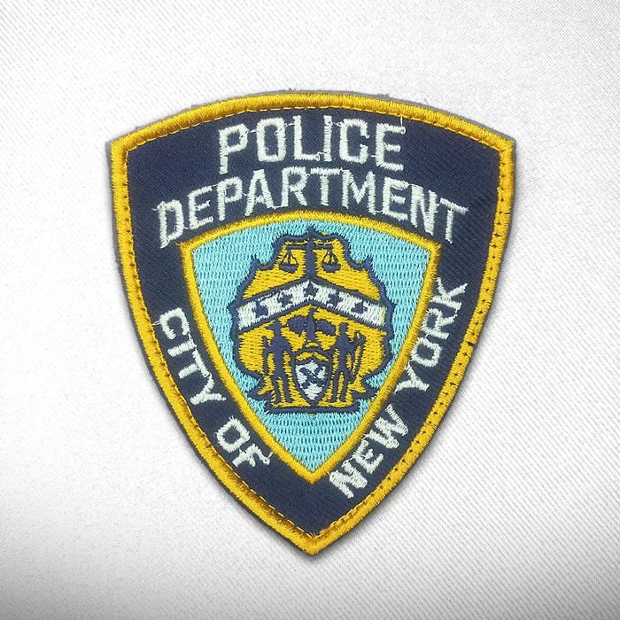 

Patch NYPD New York Police Department Arm Badge Bordir Logo Emblem Insignia Polisi Cops Law