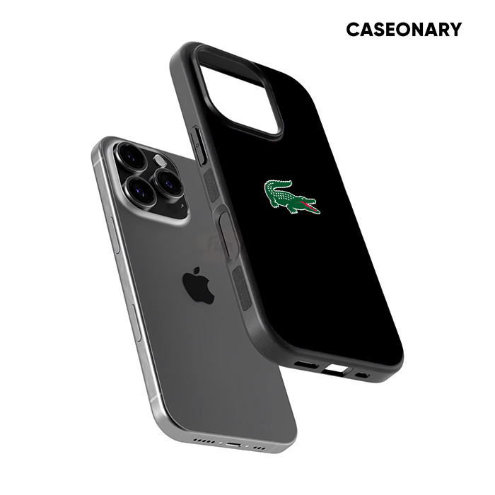 Case Softcase Iphone 16 15 14 13 12 11 X Xs Xs Pro Max Plus Mini Lacoste CN1468