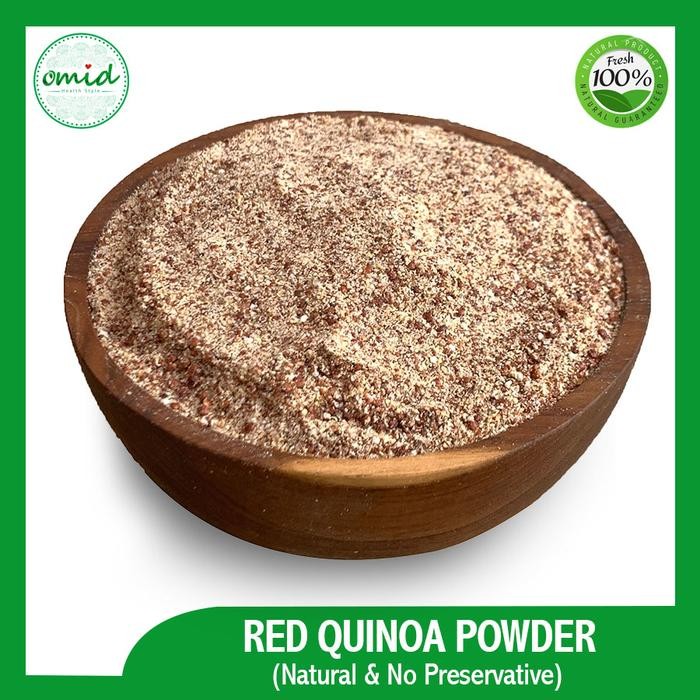 

Red Quinoa Powder - Tepung Quinoa Merah - 500 Gr