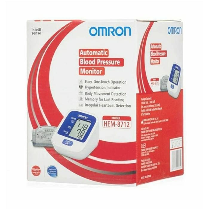 Omron HEM 8712 Digital Tensi meter +Adaptor