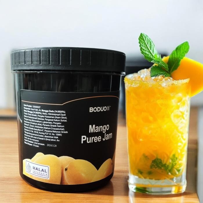 Boduo Mango Puree Flavored Jam - Mangga Selai 1300 gram