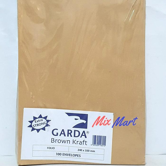 

AMPLOP COKLAT GARDA FOLIO ISI 100 LEMBAR KODE 424