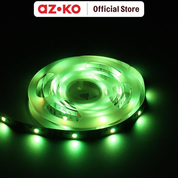 AZKO Krisbow Sync Smart Lampu Led Strip Wifi Rgb Decorative Lights Lampu Strip Led Lampu Dekorasi