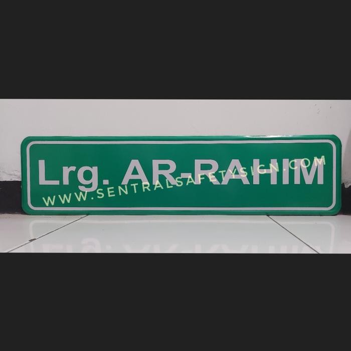 

Rambu Plang Nama Jalan 15Cm X 60Cm